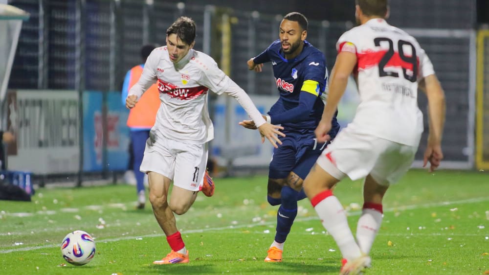 Der VfB Stuttgart II und die TSG Hoffenheim II spielen in dieser Saison in der 3. Liga gegeneinander.