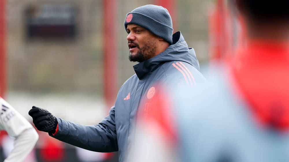 Voller Fokus auf Freiburg: Bayern-Trainer Vincent Kompany.