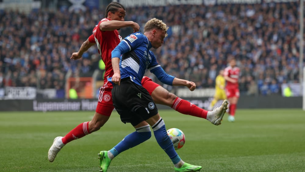 Das Duell zwischen Fortuna Düsseldorf und Arminia Bielefeld gab es zuletzt in der Saison 2023/24.