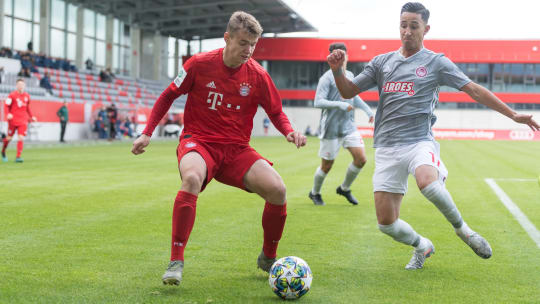 Youth League auf dem Bayern-Campus: Anfang März empfängt der FC Bayern hier Dinamo Zagreb.