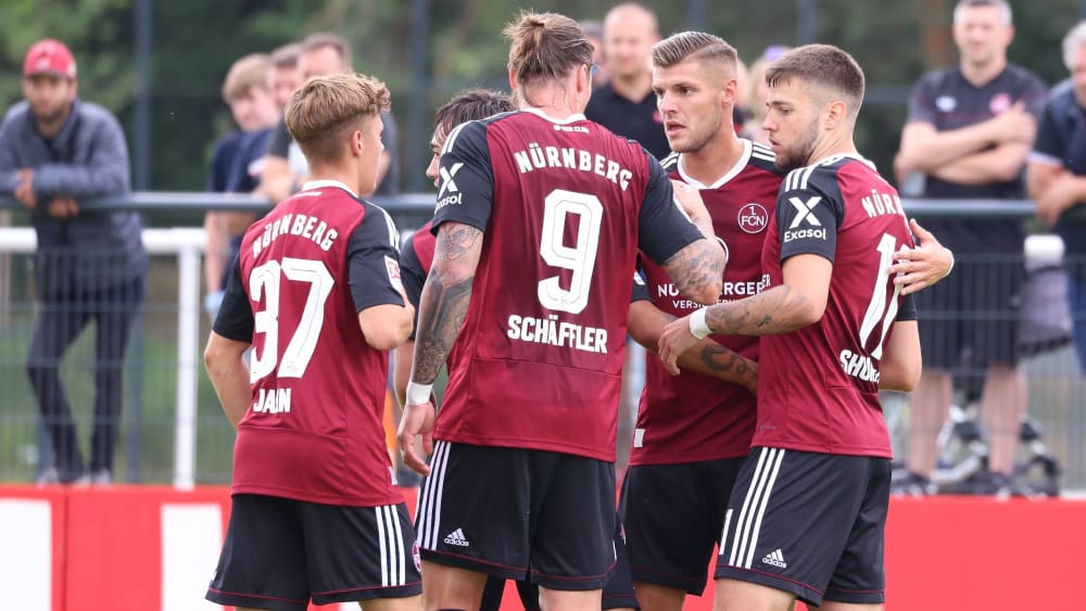Der 1. FC Nürnberg gestaltete den letzten Test der Vorbereitung erfolgreich.