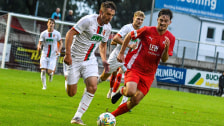 Ein umkämpftes Duell: Augsburg II und Memmingen trennen sich 1:1