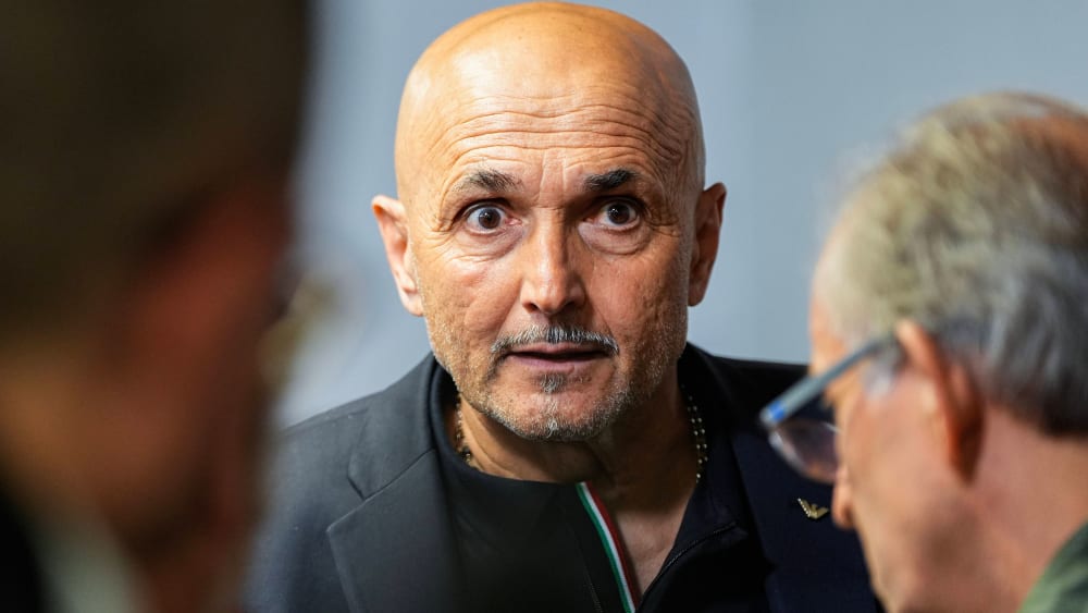 Italiens Trainer Luciano Spalletti.