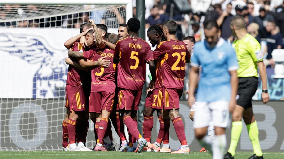 Lorenzo Pellegrini wird zum Derbyheld - Lazio sieht zweimal Rot
