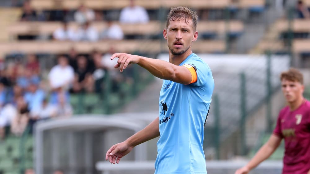 Nicolas Hebisch stürmt weiter in der Regionalliga Nordost.