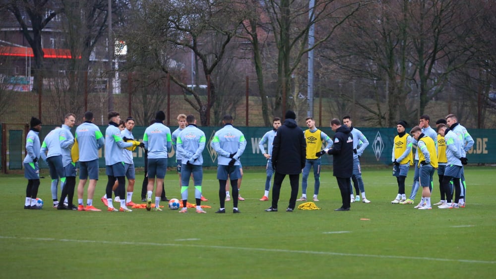 Werder Bremen bleibt zum Training in der Heimat