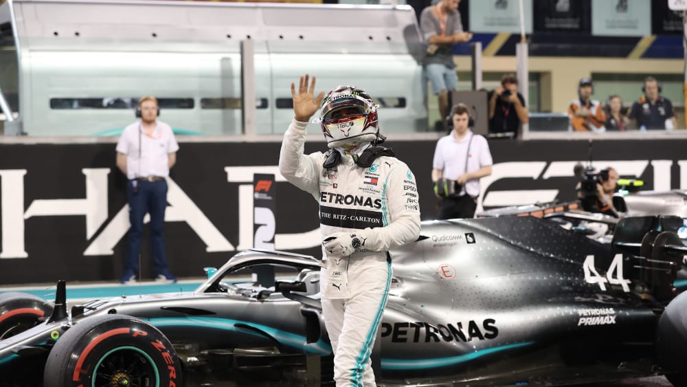 Siegt auch im Saisonfinale: Lewis Hamilton.