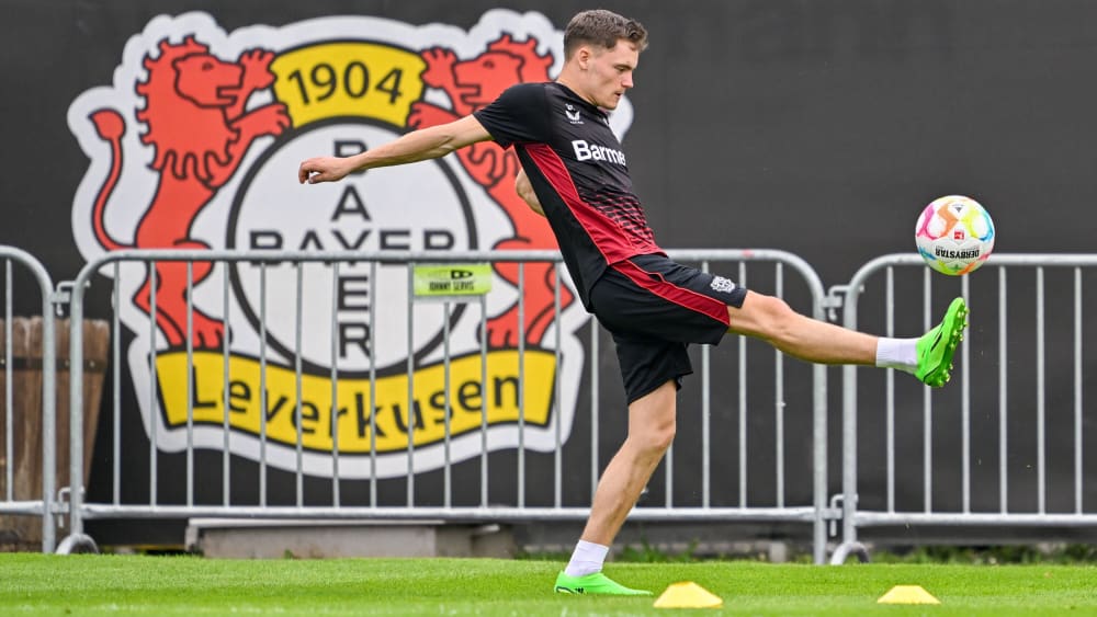 Fliegt mit Bayer 04 Leverkusen nach Madrid: Florian Wirtz.