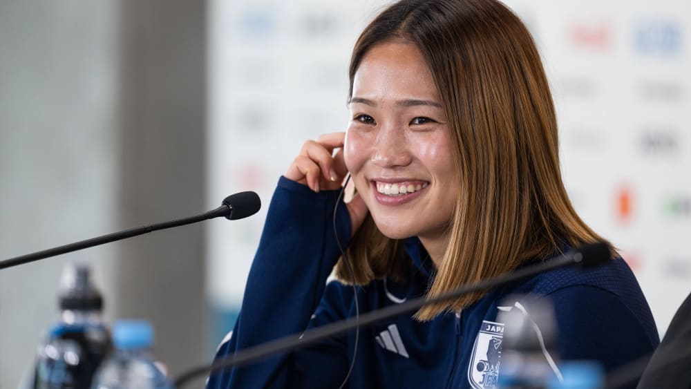 Hat das Duell mit Schweden und am Horizont den WM-Sieg im Visier: Japans Nationalspielerin Fuka Nagano.