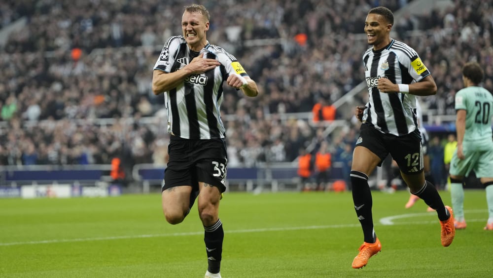 Markierte sehenswert das 1:0: Dan Burn (li.).