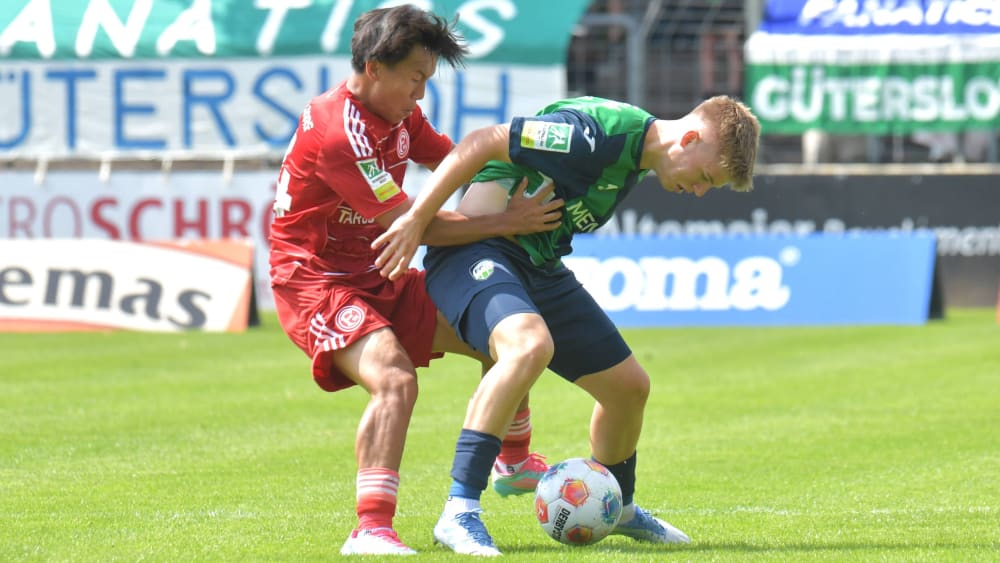 Simon Vu (links) hat sich bei der U 23 der Düsseldorfer etabliert.