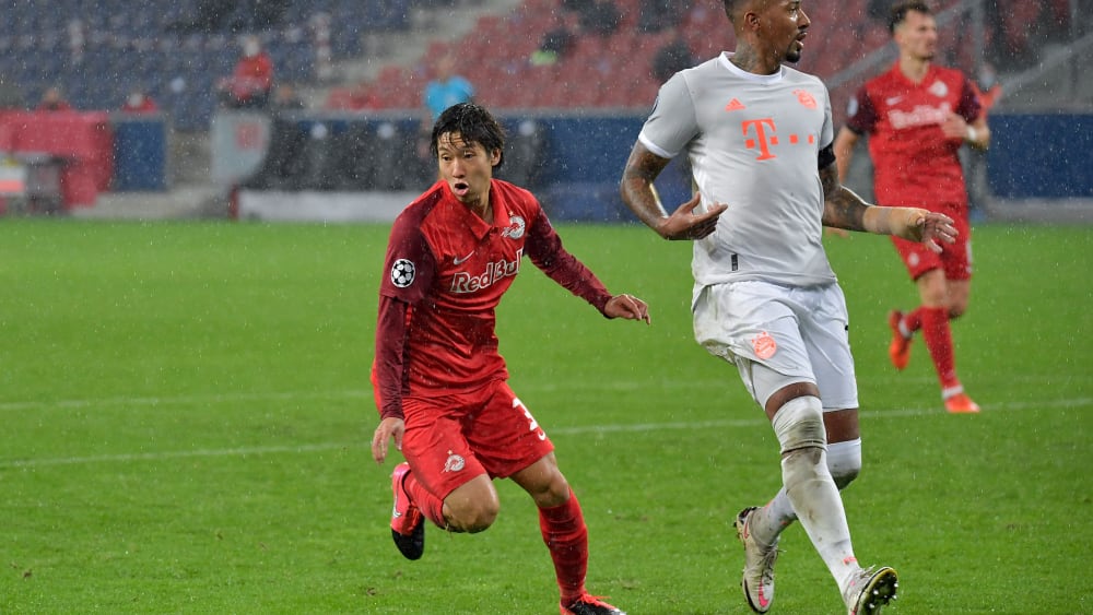 Traf in der Champions League gegen Bayern: Masaya Okugawa.