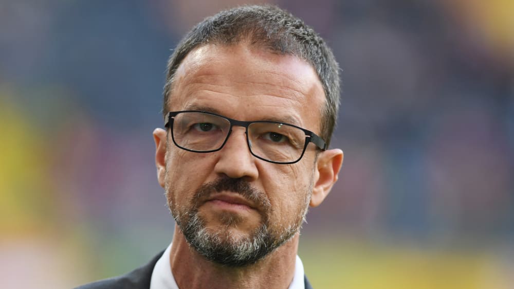 Nachdenklich: Frankfurts Sportvorstand Fredi Bobic.