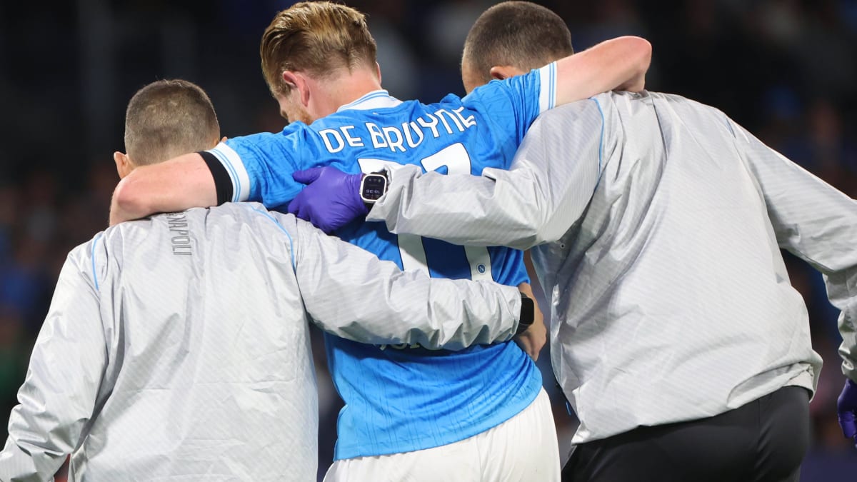 Lange Pause: Napoli gegen Frankfurt ohne De Bruyne