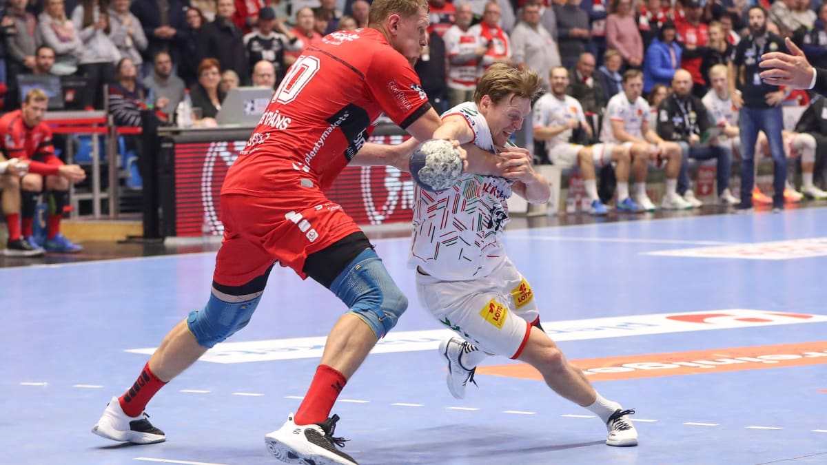 Handball Melsungen ringt Magdeburg ein Remis ab auch Berlin patzt