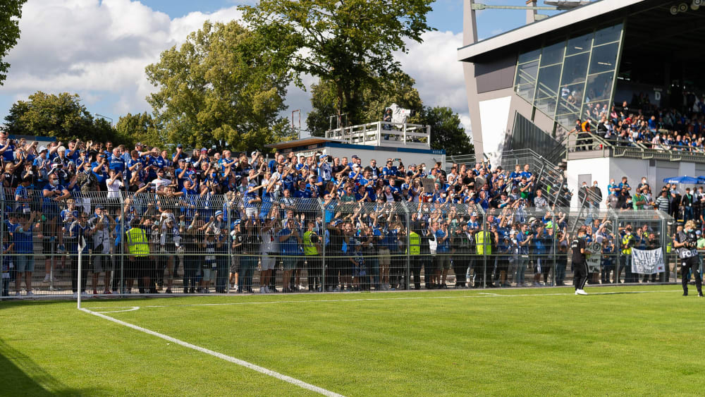 Schalke-Fans in Villingen-Schwenningen,