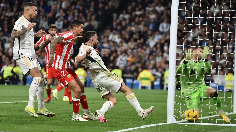 Daniel Carvajal erlöste Real Madrid in letzter Sekunde.