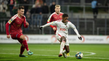 Justin Diehl (rechts) traf auch beim 3:3 gegen die Fortuna.