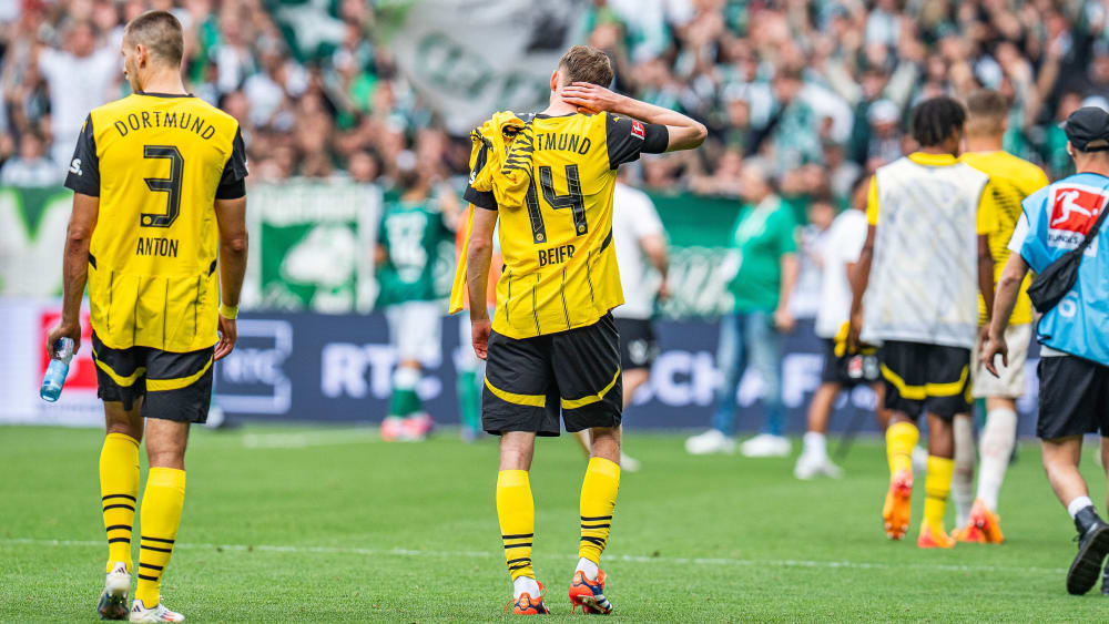 Von der Liga-Konkurrenz gekommen: Die neuen Dortmunder Waldemar Anton (li.) und Maximilian Beier.
