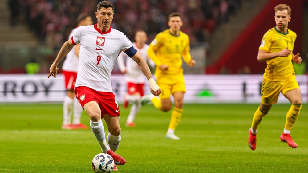 Wegen seines Treffers Mann des Abends: Robert Lewandowski.