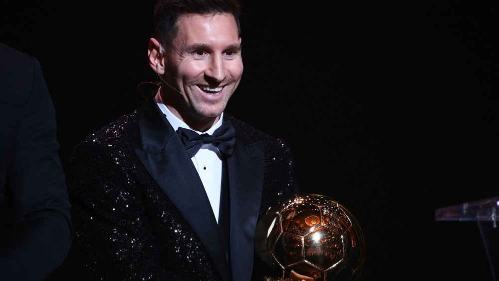 Titel verteidigt: Lionel Messi hat erneut den Ballon d'Or gewonnen.