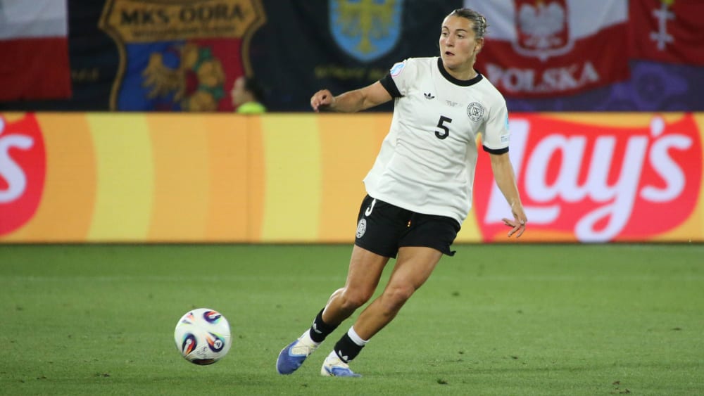 Carlotta Wamser war an beiden deutschen Toren gegen Polen indirekt beteiligt.