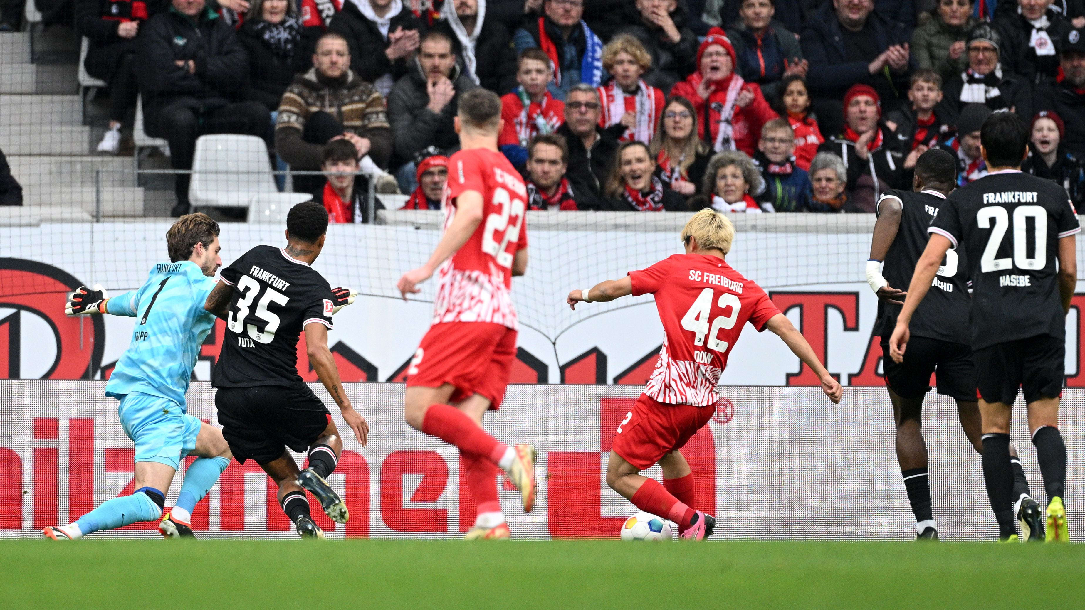 Liveticker | SC Freiburg - Eintracht Frankfurt 3:3 | 22. Spieltag