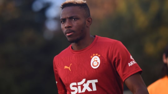 Übergangsweise in Istanbul für Galatasaray auf Torejagd: Stürmer Victor Osimhen.