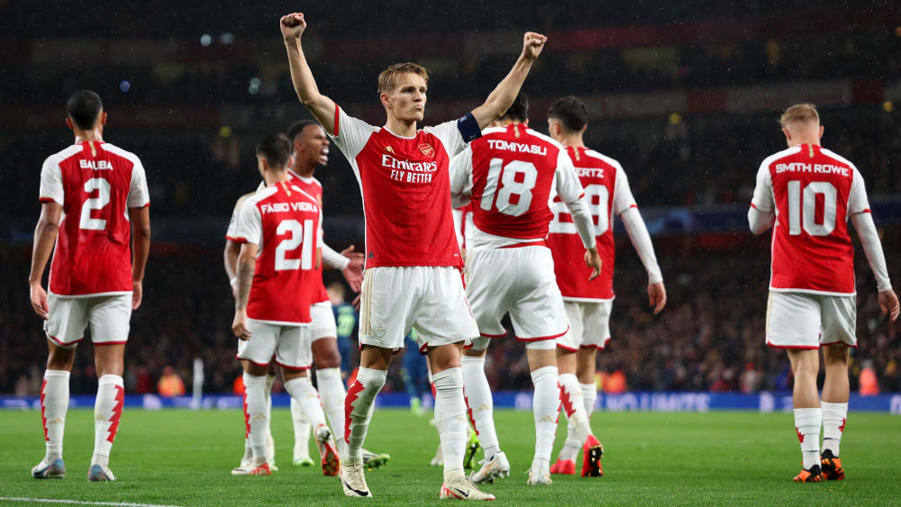Erzielte den vierten Treffer für die Gunners: Spielmacher Martin Ödegaard.