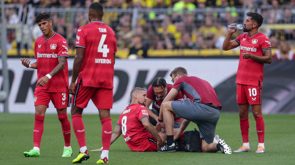 Musste gegen Dortmund bereits nach 13 Minute verletzt runter: Robert Andrich.
