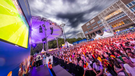 Am 12. Juli rollt auf dem Dortmunder Fanfest der virtuelle Ball.