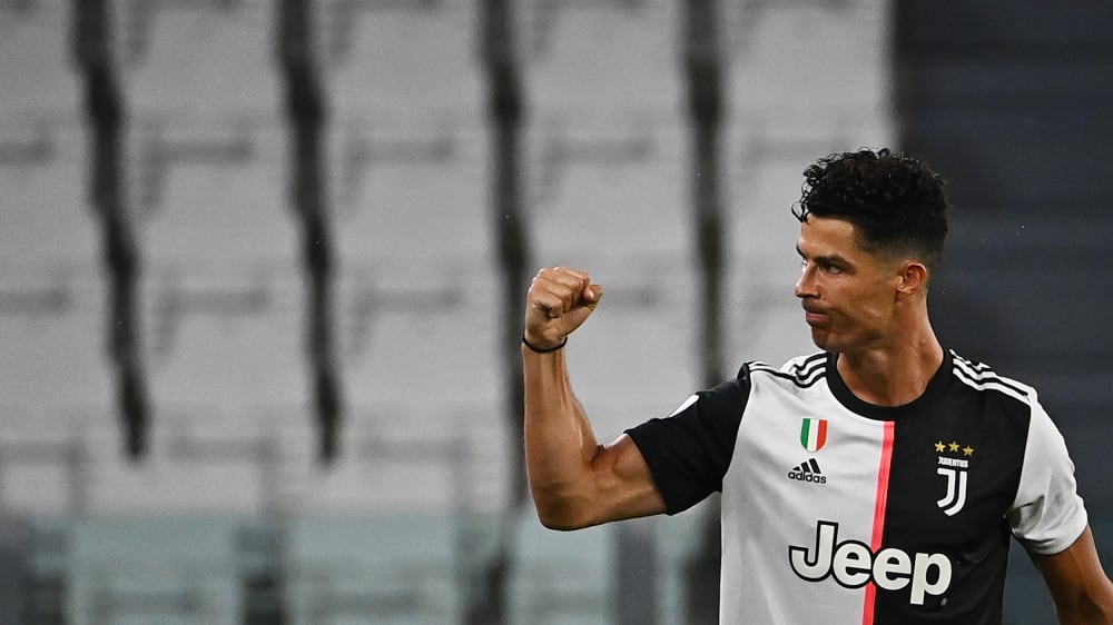 Doppelpack: Cristiano Ronaldo hat nun &#252;ber 50 Tore in der Serie A geschossen.