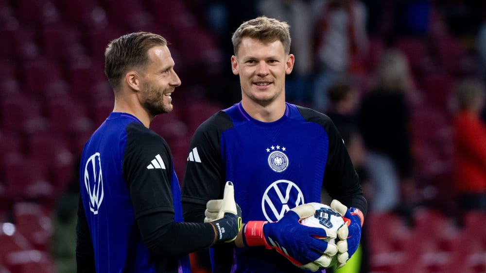 Wer steht als Ter-Stegen-Ersatz im DFB-Tor? Oliver Baumann (l.) und Alexander Nübel sind aussichtsreiche Kandidaten.
