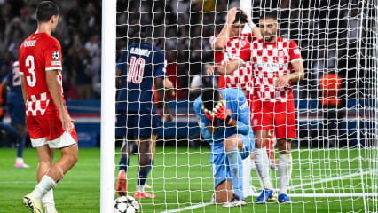 Entsetzen kurz vor Schluss: Girona kassierte in der 90. Minute das 0:1 in Paris.