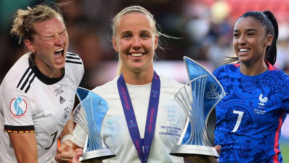 Europameister England und "Vize" Deutschland dominieren auch die kicker-Elf der Frauen-EM mit je vier Spielerinnen. Wer ist alles dabei?