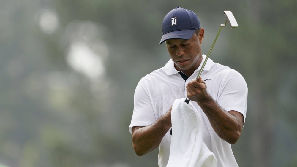 Enttäuschte beim Masters-Auftakt in Augusta: Tiger Woods.&nbsp;