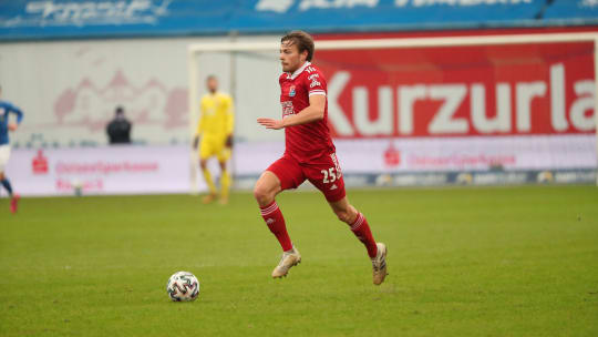 Sein Weg führt ihn zum SV Donaustauf: Paul Grauschopf, der mit der SpVgg Unterhaching vergangene Saison in der 3. Liga spielte.
