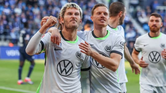 Jonas Wind (li.) traf doppelt gegen Bochum.