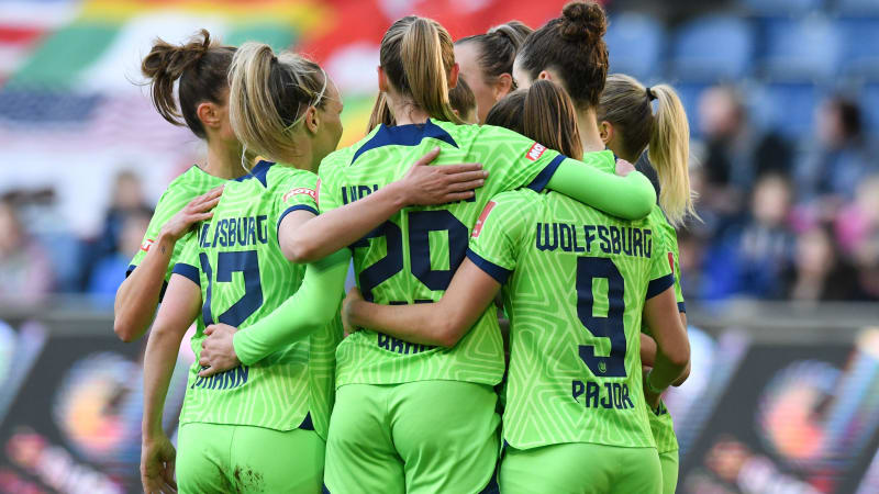 GER, MSV Duisburg Frauen vs VFL Wolfsburg Frauen, Fussball, Bundesliga, 18. Spieltag Spielzeit 2022/2023, 19.04.2023