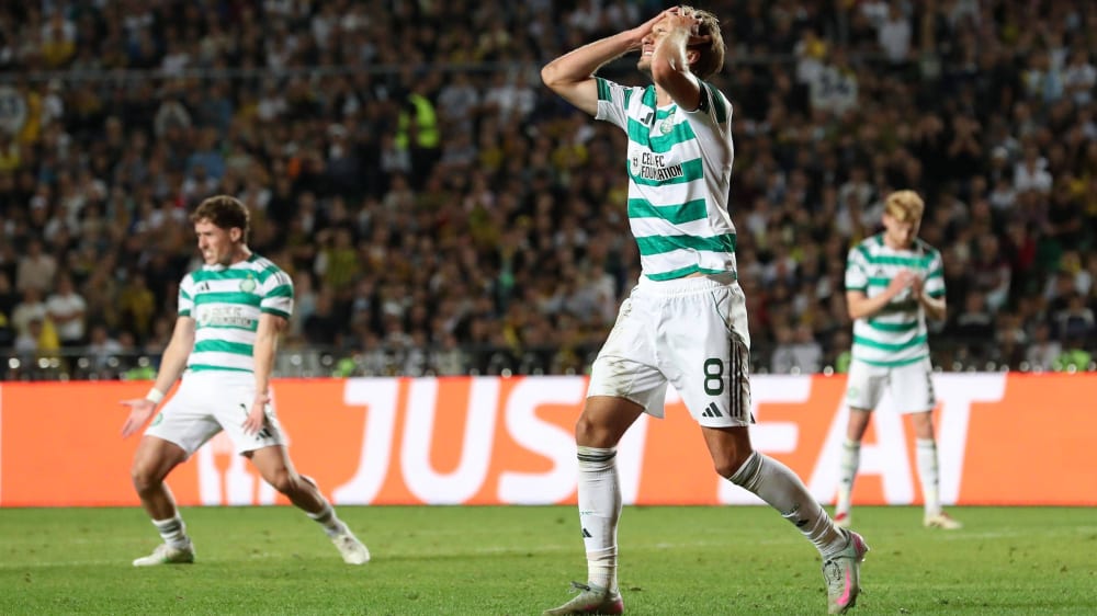 Celtic Glasgow um Benjamin Nygren (#8) ist in Kasachstan ausgeschieden.