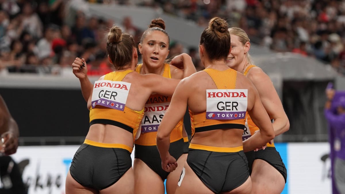 Lückenkemper führt 4x100-Meter-Staffel zu WM-Bronze