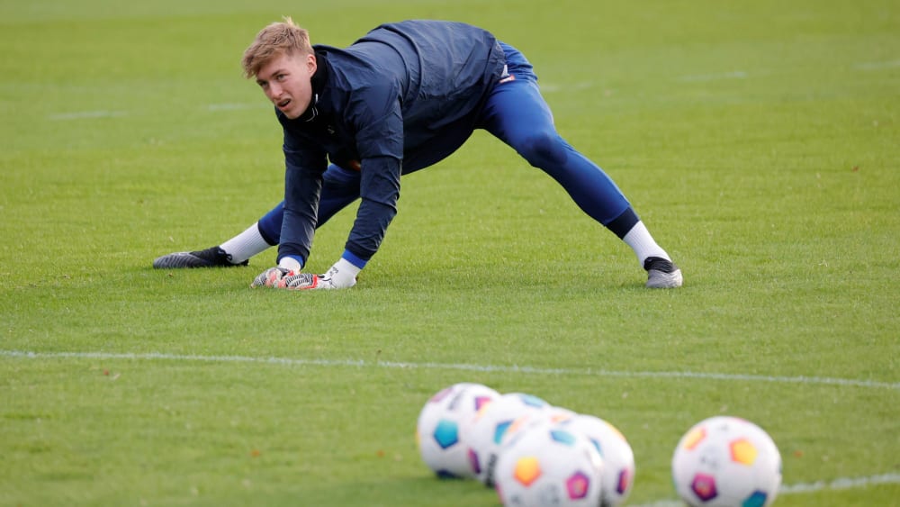 Seit sieben Jahren bei der Hertha - und es werden noch einige hinzukommen: Tim Goller.