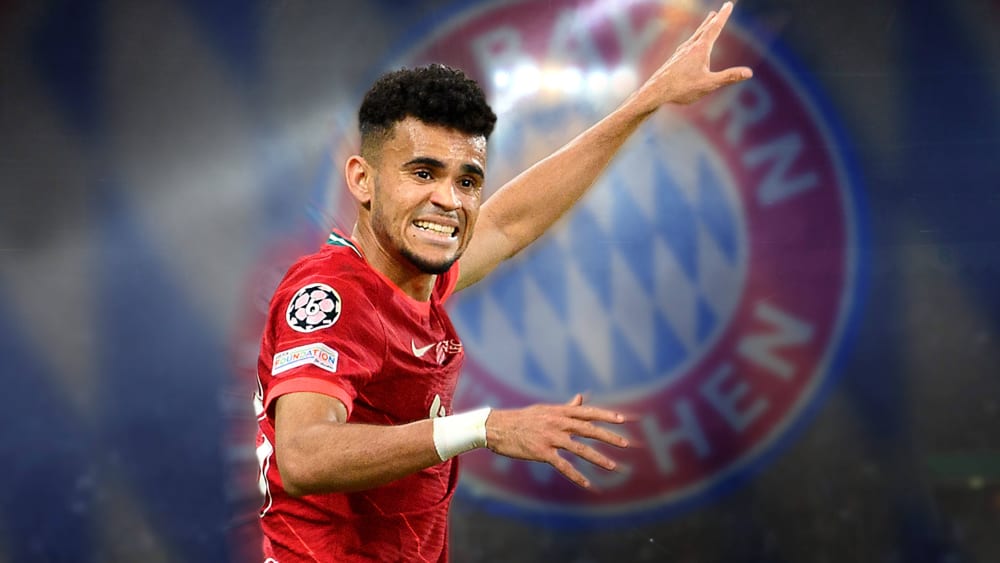 Der FC Bayern möchte Luis Diaz vom FC Liverpool verpflichten.
