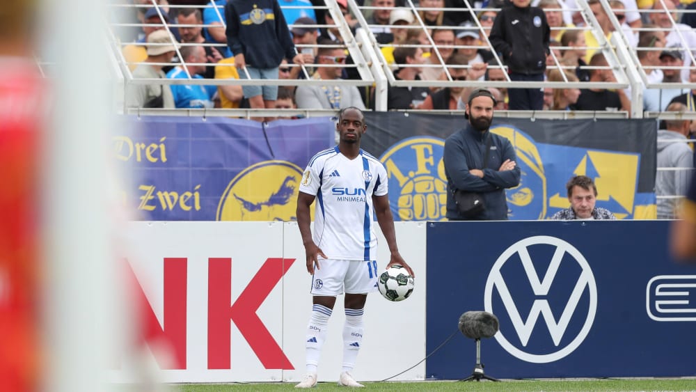 Christopher Antwi-Adjei wurde im Gastspiel bei Lok Leipzig rassistisch beleidigt.