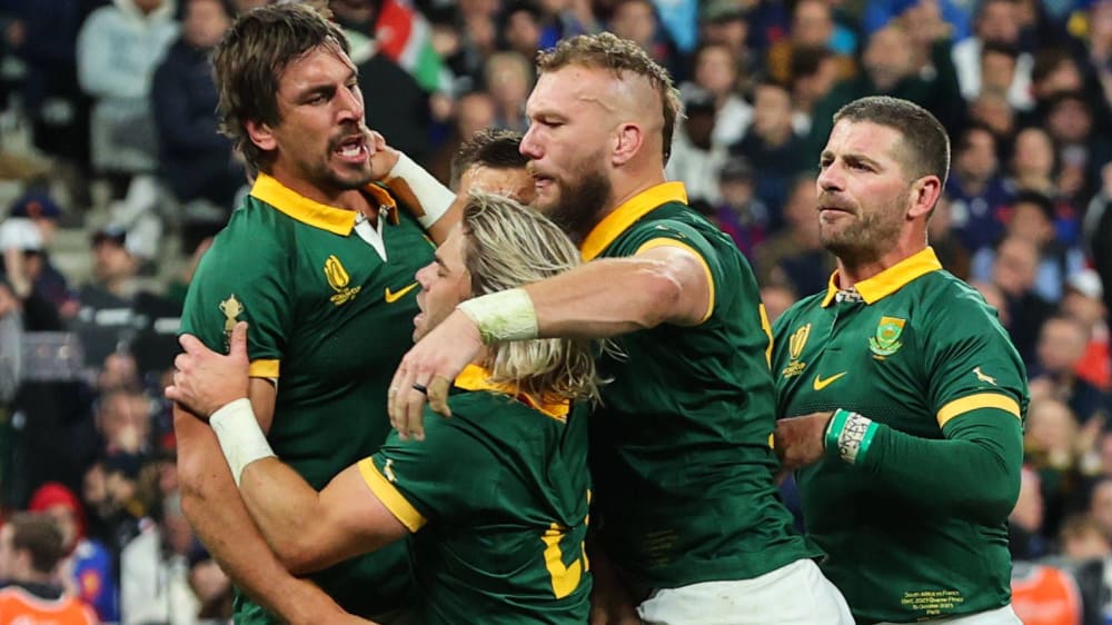 Nach 15 Monaten Südafrika wieder Erster der Weltrangliste im Rugby