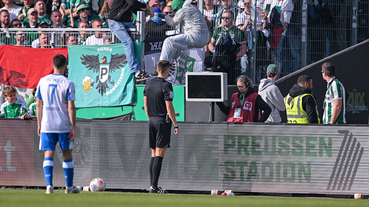 After VAR sabotage in Münster: DFB praises referee Bickel