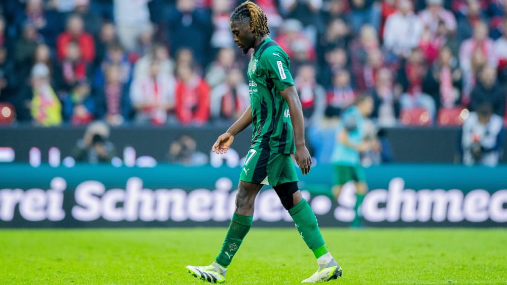 Kann bei Borussia Mönchengladbach aktuell nicht den Stempel aufdrücken: Manu Koné.