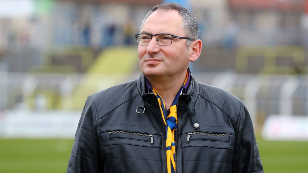 Legt sein Amt als Präsident des 1. FC Lok Leipzig zum 30. April nieder: Thomas Löwe