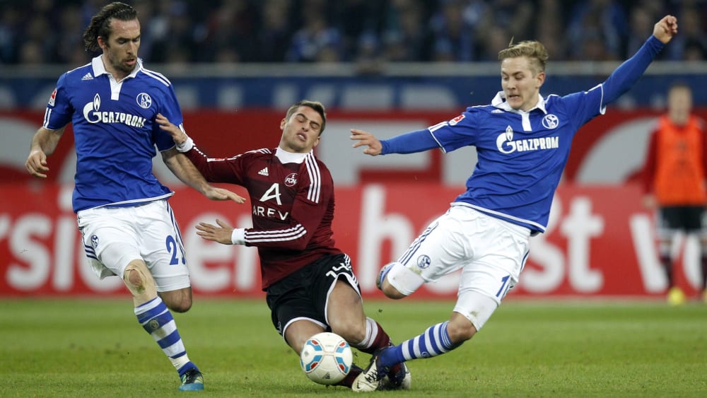 Christian Fuchs (li.) und Lewis Holtby