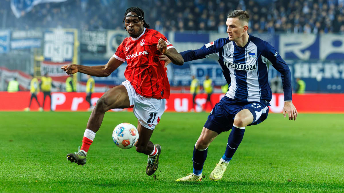 Hertha: Knackiger Dreikampf auf links